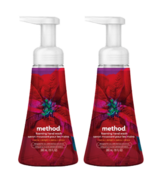 Lot de 2 savons moussants pour les mains Method Dahlia & Delight