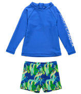 Snapper Rock Long Sleeve Swimsuit Set Toucan Jungle