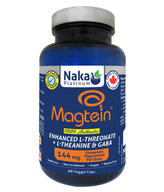 Naka Platinum Magtein Enhanced L-Threonate + L-Theanine & GABA