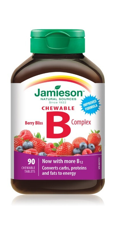 Buy Jamieson Vitamin B Complex Chewable Berry Bliss At Well.ca | Free ...