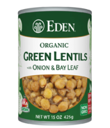 Eden Organic Canned Lentils With Onion & Bay Leaf