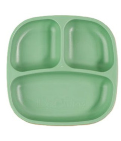 Re-Play Divided Plate Sage