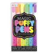 OOLY Magic Neon Puffy Pens Set