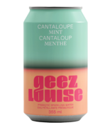 Geez Louise Sparkling Water Cantaloupe Mint