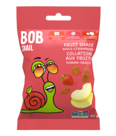 Bob Snail Fruit Snack Apple-Strawberry