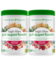 Genuine Health High Fibre Gut Superfoods+ Summer Berry Pomegranate Bundle