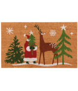 Now Designs Doormat Santa's Reindeer