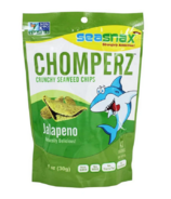 Sea Snax Chomperz Jalapeno Seaweed Chips