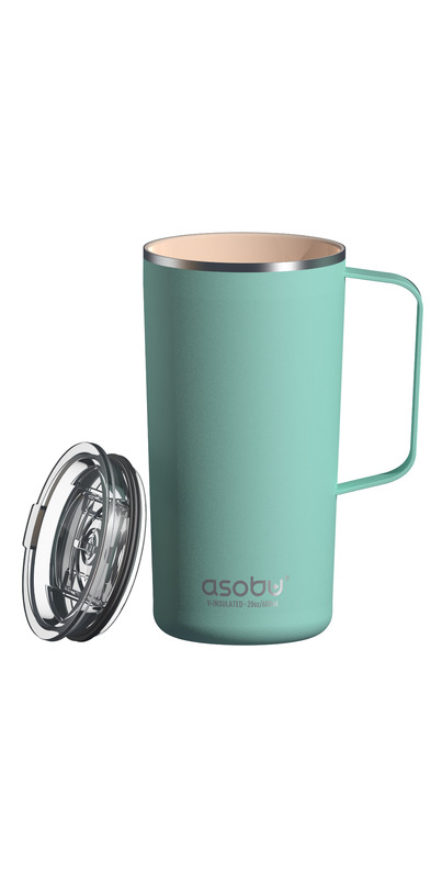 Buy Asobu Stainless Steel Travel Mug Mint at Well.ca | Free Shipping ...