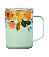 Corkcicle Coffee Mug Rifle Paper Co. Lively Floral Gloss Mint