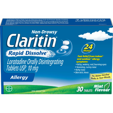 Claritin Non-Drowsy Allergy Rapid Dissolve Large Pack Claritin Non-Drowsy Allergy Rapid Dissolve Large Pack