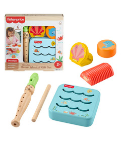 Fisher-Price Wooden Ocean Musical Gift Set
