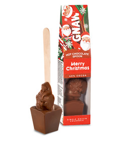 Gnaw Hot Chocolate Spoon Merry Christmas Santa 