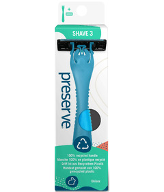 Preserve Shave 3 Razor System + 2 Cartridges