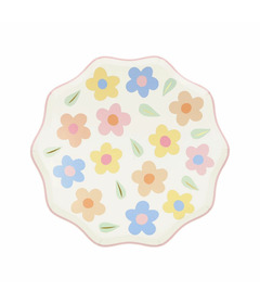 Meri Meri Happy Flowers Side Plates