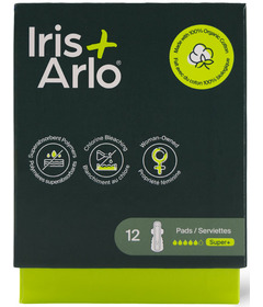 Iris + Arlo Organic Cotton Super + Pads