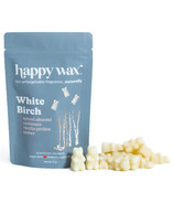 Pochette de cire fondante Happy Wax au bouleau blanc