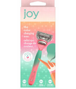 joy Razor Handle + 2 Razor Blade Refills Mood Color Changing 