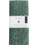 Ten & Co. Solid Sponge Cloth Set Evergreen