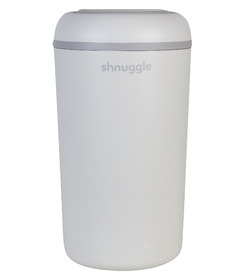 Shnuggle Eco Touch Diaper Pail White