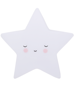 A Little Lovely Company Little Light Star White