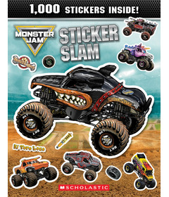 Scholastic Monster Jam Sticker Book