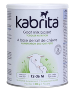 Nutrition des tout-petits à base de lait de chèvre Kabrita