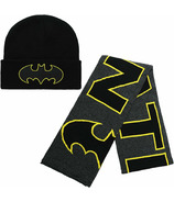 Bioworld Kids Beanie and Scarf Set DC Comics Batman