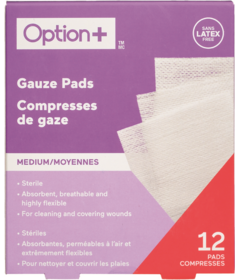 Option+ Gauze Pads Medium