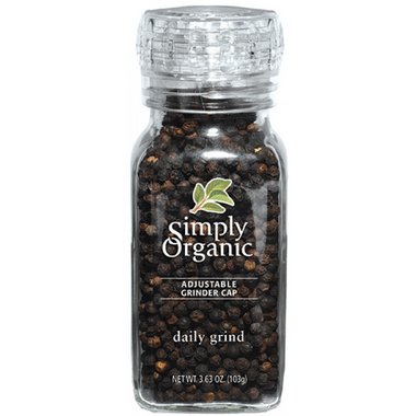 Simply Organic Daily Grind Black Peppercorns Simply Organic Daily Grind Black Peppercorns