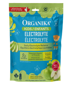 Organika Kids Electrolyte Sweet Green Apple