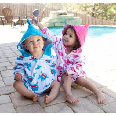 Buy ZOOCCHINI UPF50+ Baby Terry Swim Coverup Flamingo at Well.ca | Free ...