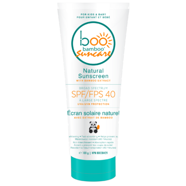 Buy Boo Bamboo Baby & Kids Natural Sunscreen with Bamboo Extract SPF 40 