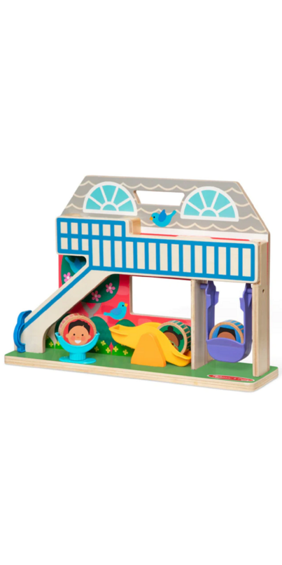 Melissa & Doug Go Tots Wooden Barnyard Tumble With 4 Disks