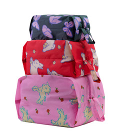 BAGGU 3D Zip Set Spring Animals