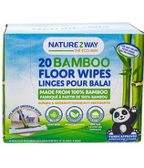 Lingettes pour sols en bambou NatureZway
