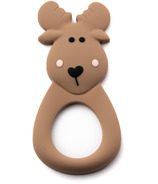 Little Cheeks Moose Silicone Teether Brown