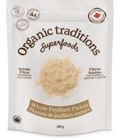Organic Traditions Whole Psyllium Flakes