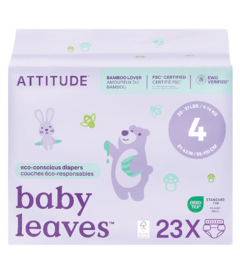 ATTITUDE Disposable Unscented Diapers