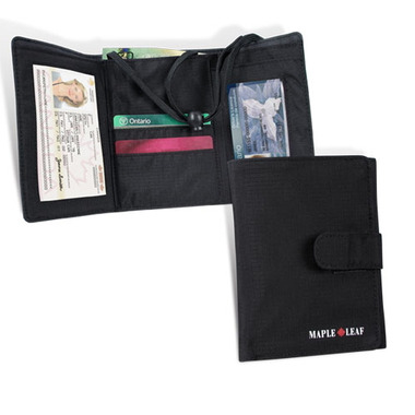 Maple Leaf Travel Airport I.D. & Ticket Wallet Maple Leaf Travel Airport I.D. & Ticket Wallet