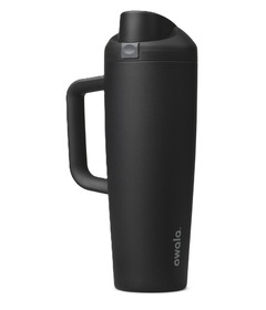 Owala FreeSip Tumbler Stainless Steel Black Very, Very Dark