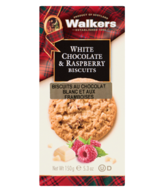 Walker's White Chocolate & Raspberry Biscuits