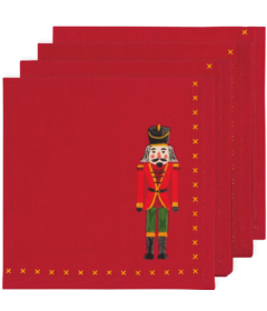 Now Designs Napkins Set Nutcracker