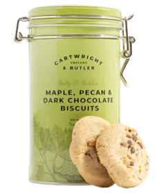 Cartwright & Butler Maple, Pecan & Dark Chocolate Biscuits