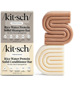 Kitsch Rice Water Protein Shampoo + Conditioner Set