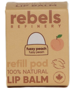 Rebels Refinery Lip Balm Refill Pod Fuzzy Peach