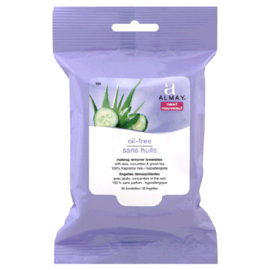 Almay Oil-Free Makeup Remover Towelettes Almay Oil-Free Makeup Remover Towelettes