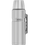 Thermos Stainless Steel Beverage Bottle Matte Stainless Steel