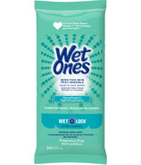Wet Ones Sensitive Skin Hand & Face Wipes Travel Pack 
