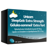 Gels Unisom pour le sommeil Extra Strength 50mg